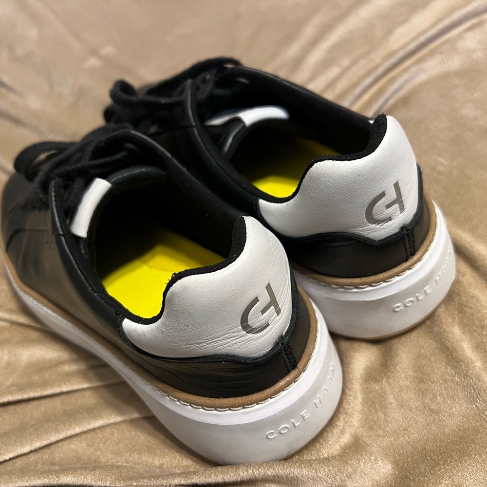 Cole Haan Black and White Casual Shoes